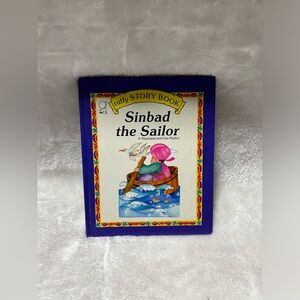 Sinbad the Sailor Tuffy Story Book 1987 hardcover children’s book